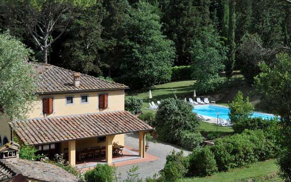 Familienurlaub Italien, Ferienhaus für 14 Personen in Terricciola